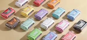 Incorrect Handling of a Vape Device A red "Do Not" symbol over an image of someone trying to pry open a disposable vape