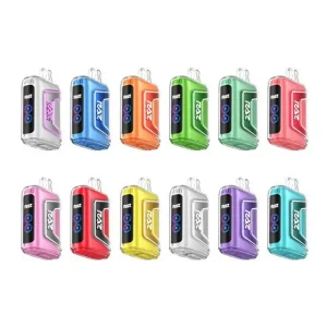 Internal Workings of a Vape Device A cutaway diagram showing the internal components of a disposable vape