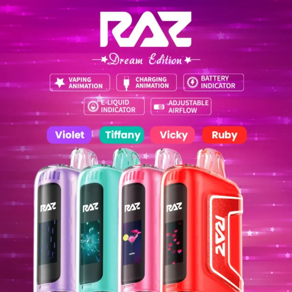 Raz Dream Edition Flavors