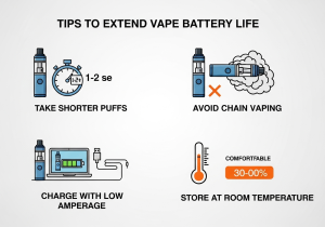Proper Vape Charging Technique A person gently plugging their vape into a laptop USB port instead of a wall fast charger