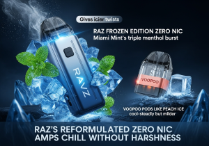 RAZ vs Voopoo Icy Fruits Icy fruit twists vape