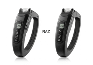 Luxury Defined by Convenience and Experience A person packing a suitcase with travel essentials, placing a sleek disposable vape next to their passport and sunglasses.