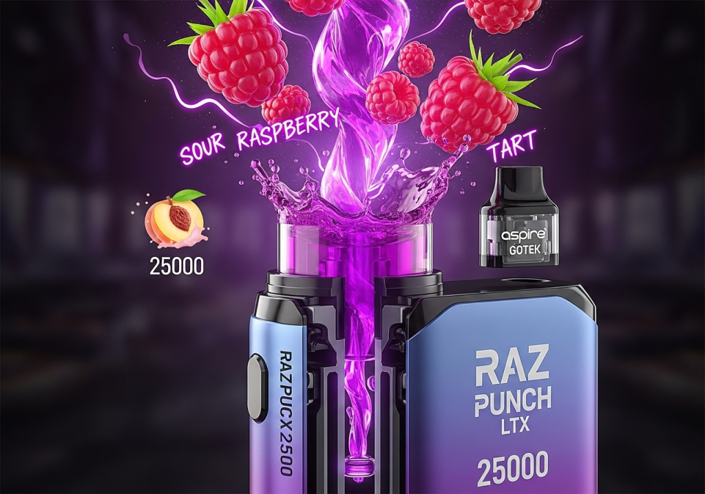 RAZ PUNCH Edition LTX 25000 vs. Aspire: Bold Fruit Medleys for High-Capacity Vaping Abroad?