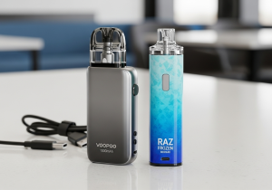 RAZ vs Voopoo Recharge Rechargeable vape features global