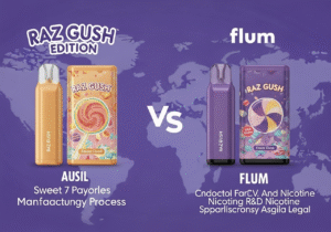 Flavor Intensity vs. Balanced Compliance A split image showing a single, overwhelming candy on one side and a balanced assortment of candies on the other.
