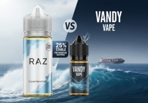 RAZ Clear vs Vandy Chasing Menthol stability overseas RAZ Clear vs Vandy 2025