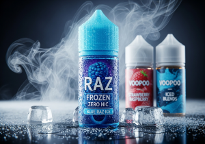 RAZ Zero Bold vs Voopoo Bold icy flavors comparison