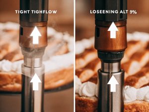 LTX Airflow Management Adjustable airflow vape