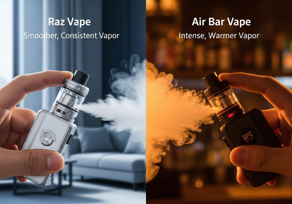 Raz Vape vs Air Bar: Which Has Smoother Nicotine Delivery?