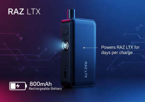 RAZ LTX Battery Vape battery longevity